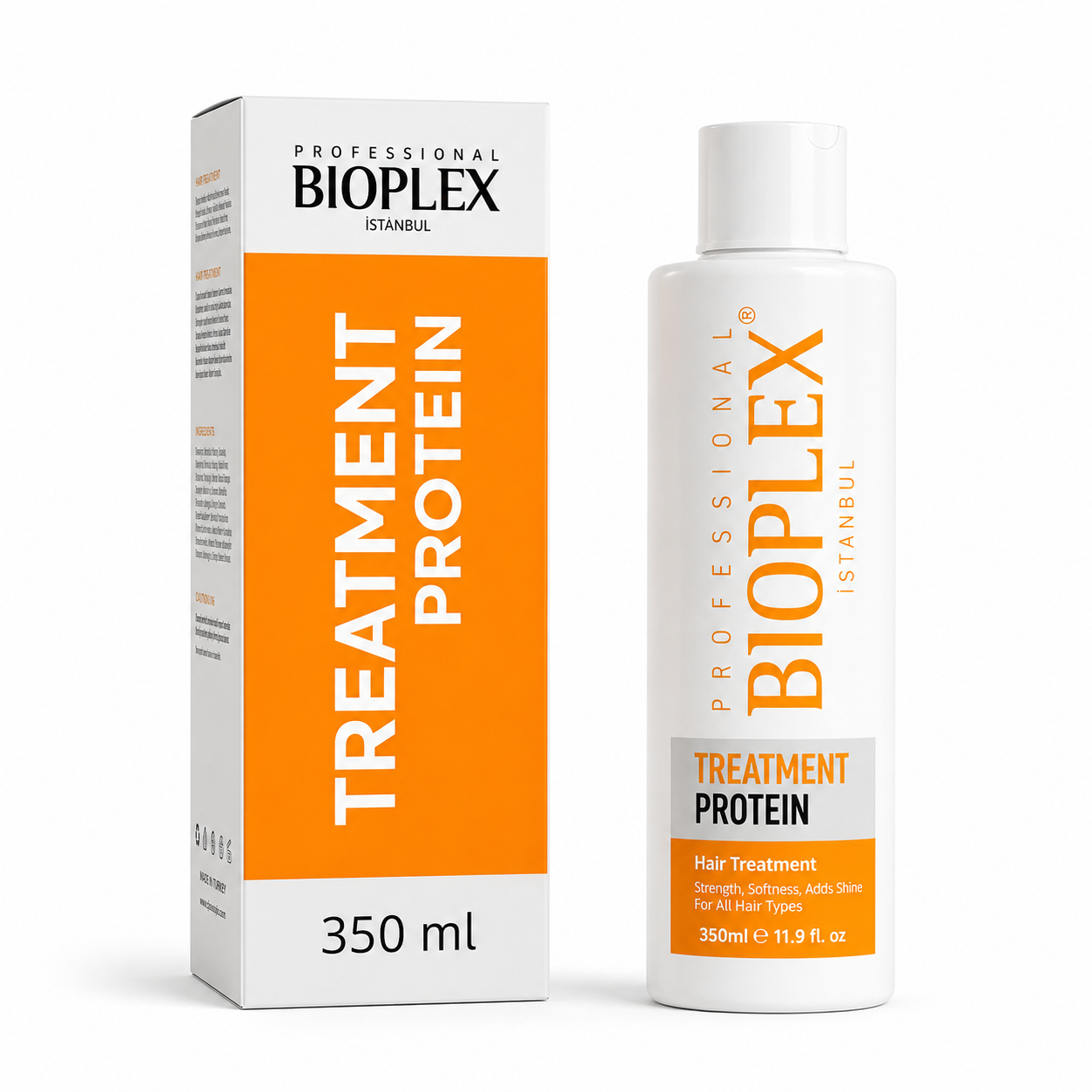 Bioplex Treatment Protein  Keratine Haarbehandeling 350 ml – Herstellende Proteïne Verzorging voor Droog & Beschadigd Haar