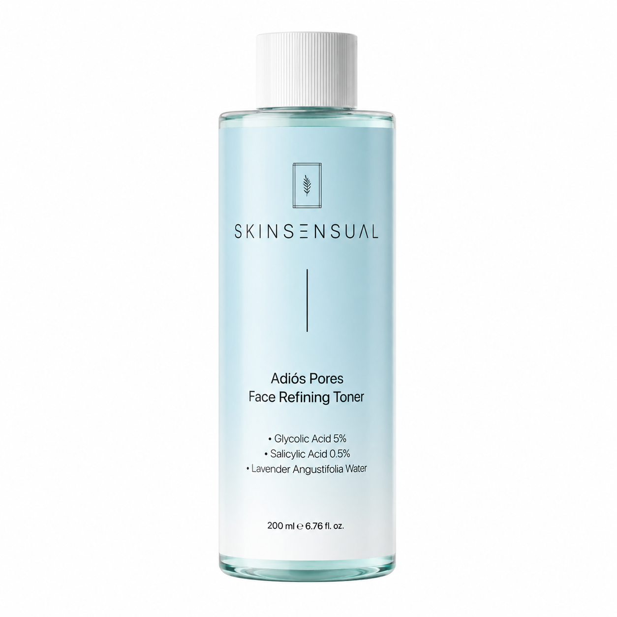 Skin Sensual Adios Pores Toner – 200ml | Glycolzuur 5% & Salicylzuur voor Poriënverfijning