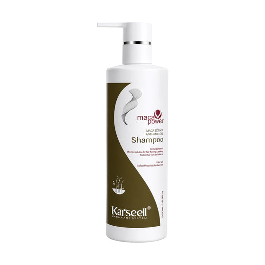 Karseell Maca Power Anti-Hair Loss Shampoo Voor Dikker en Voller Haar - 500 ml