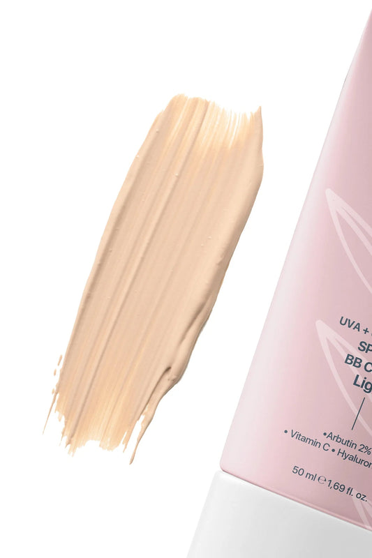 Skin Sensual BB Cream Light – SPF 50 UVA/UVB – Hydraterende & Egaliserende Gezichtscrème – Lichte Dekking – 50 ml