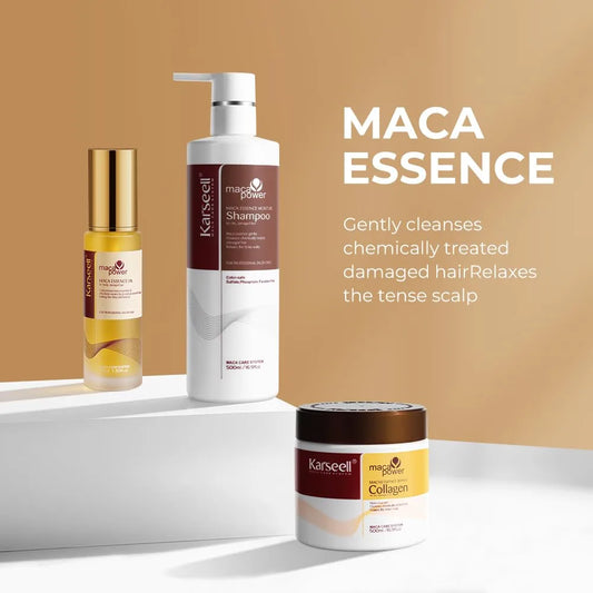 Karseell Collageen Haarmasker + Shampoo + Arganolie – Complete Gift Set