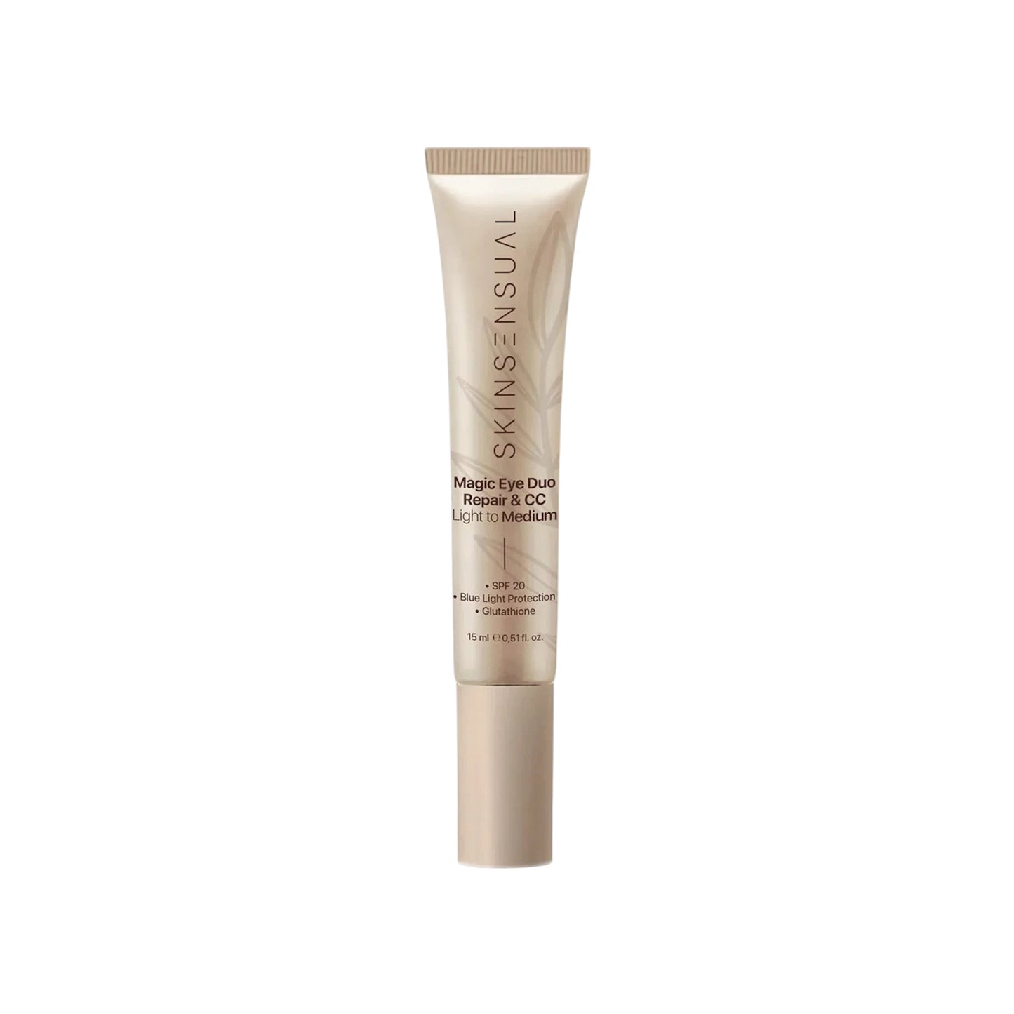 Skin Sensual Magic Eye Duo CC Oogcrème – Hydraterende & Egaliserende Oogverzorging – Met SPF 20 – Light to Medium – 15 ml