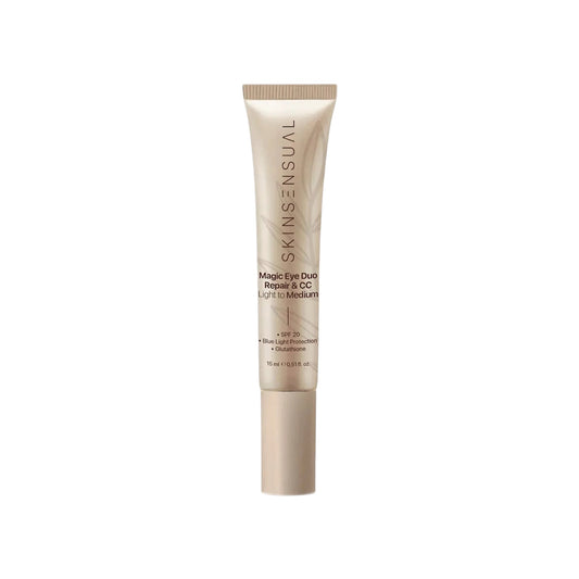 Skin Sensual Magic Eye Duo CC Oogcrème – Hydraterende & Egaliserende Oogverzorging – Met SPF 20 – Light to Medium – 15 ml