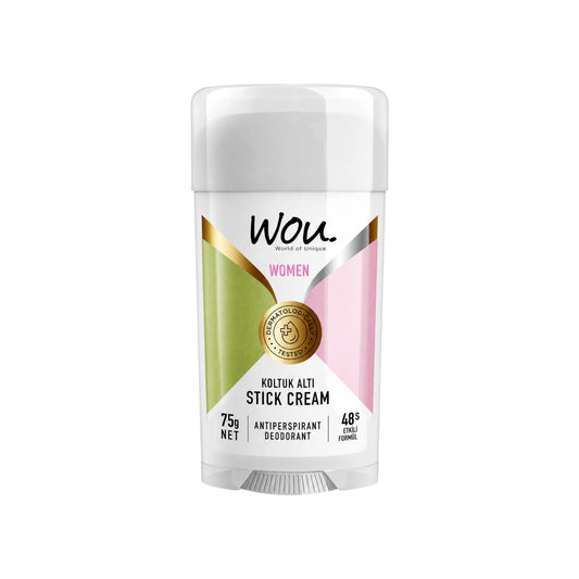 WOU World Of Unique Women Stick Cream Antitranspirant Deodorant 75 g