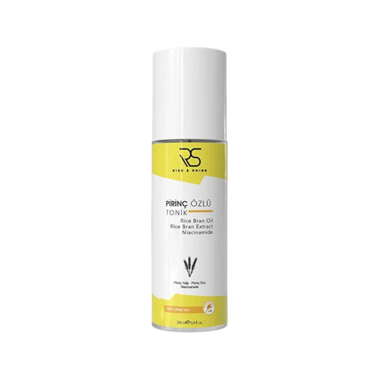Rise & Shine Rice Toner – Hydraterende & Verfrissende Gezichtstoner – Egaliserende Glow & Huidverzorging – 200 ml