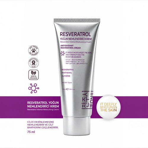 Jeonju Resveratrol Intensief Hydraterende Crème – 75 ml