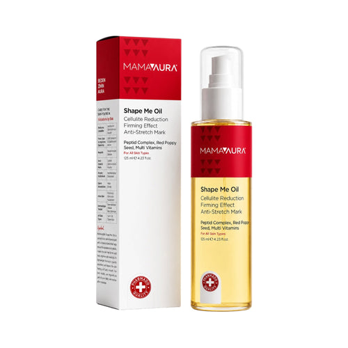 MamaAura Shape Me Oil 125 ml – Anti-Cellulite Massageolie