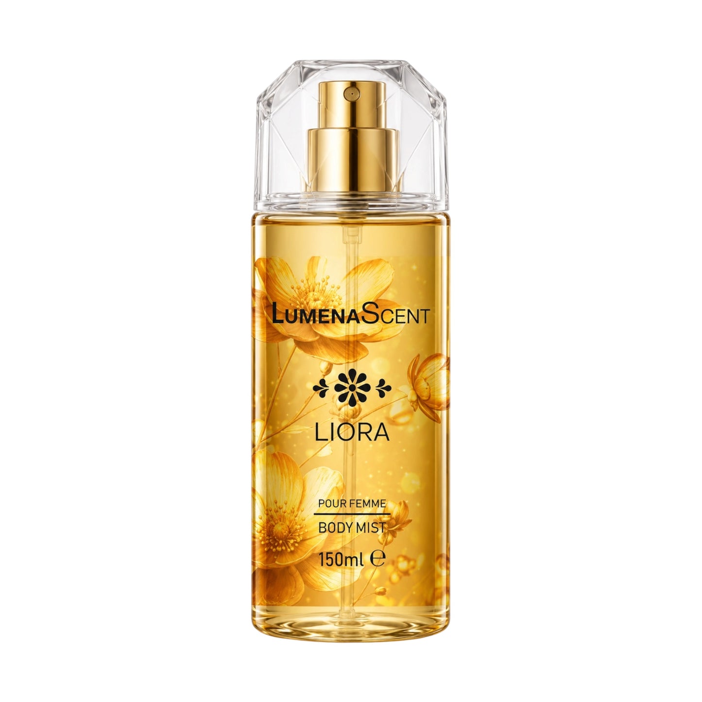 LumenaScent Liora Body Mist Pour Femme 150 ml – Elegante Dames Body Spray met Bloemige & Warme Geur