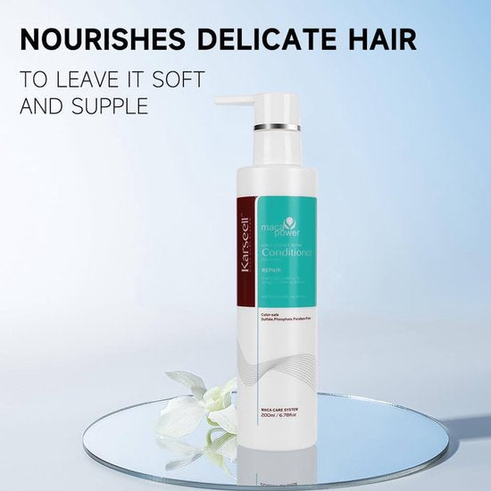 Karseell Repair Volume Conditioner – Hydraterende & Verzorgende Conditioner – Volume & Luchtig Haar – Voor Fijn & Futloos Haar – 200 ml