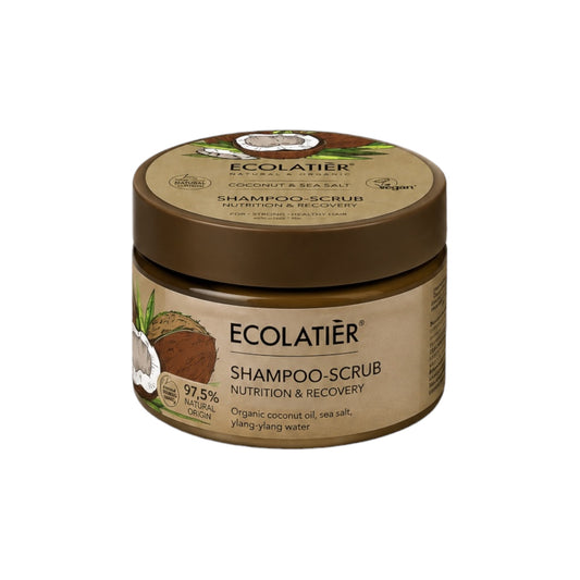 Ecolatier Organic Coconut Shampoo Scrub – 300 g