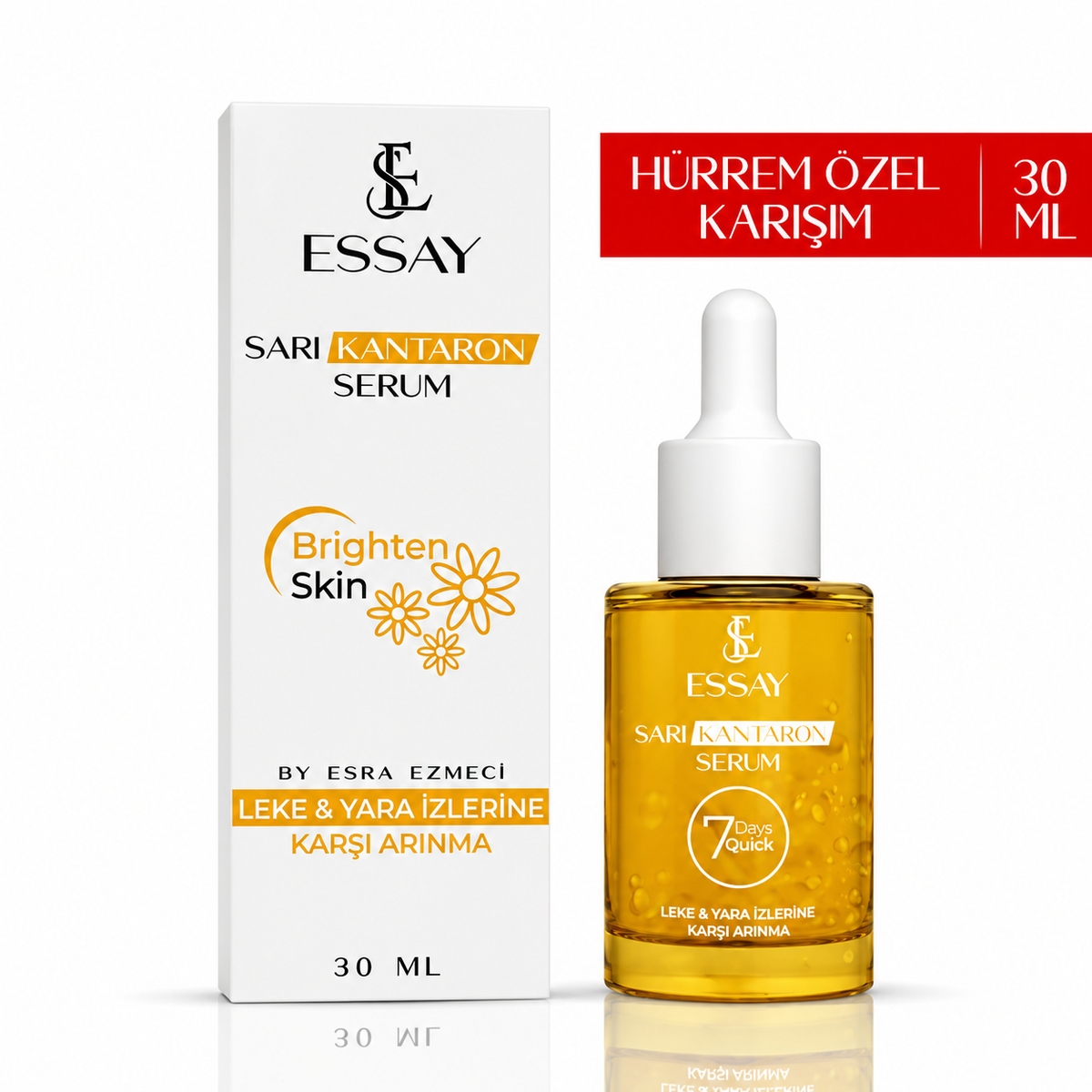 Essay by Esra Ezmeci - Sarı Kantaron Serum Hürrem Özel Karışım