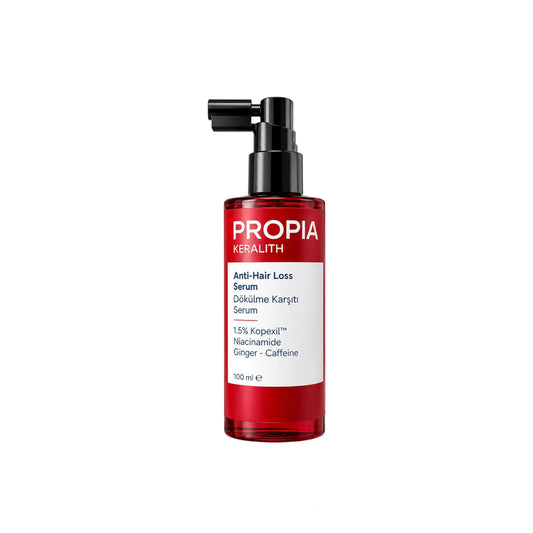 Propia Keralith Anti-Hair Loss Serum – Haarserum Tegen Haaruitval – 1,5% Kopexil – Niacinamide, Cafeïne & Gember – 100 ml