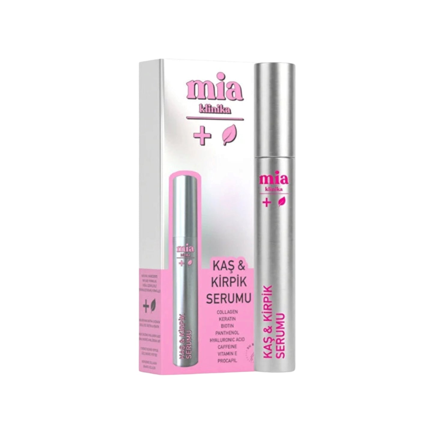 Mia Klinika Versterkend Wenkbrauw- & Wimperserum – 6,5ml | Groei & Dichtheid