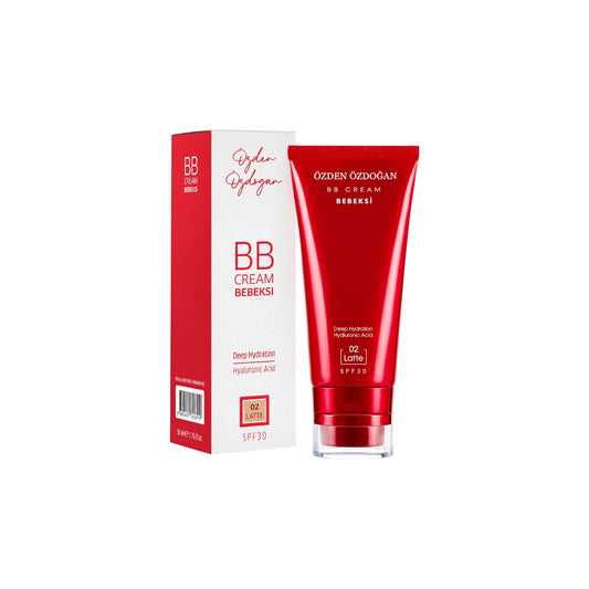 Özden Özdoğan BB Cream Bebeksi 02 Latte – SPF 30 – Hyaluronzuur – 50 ml
