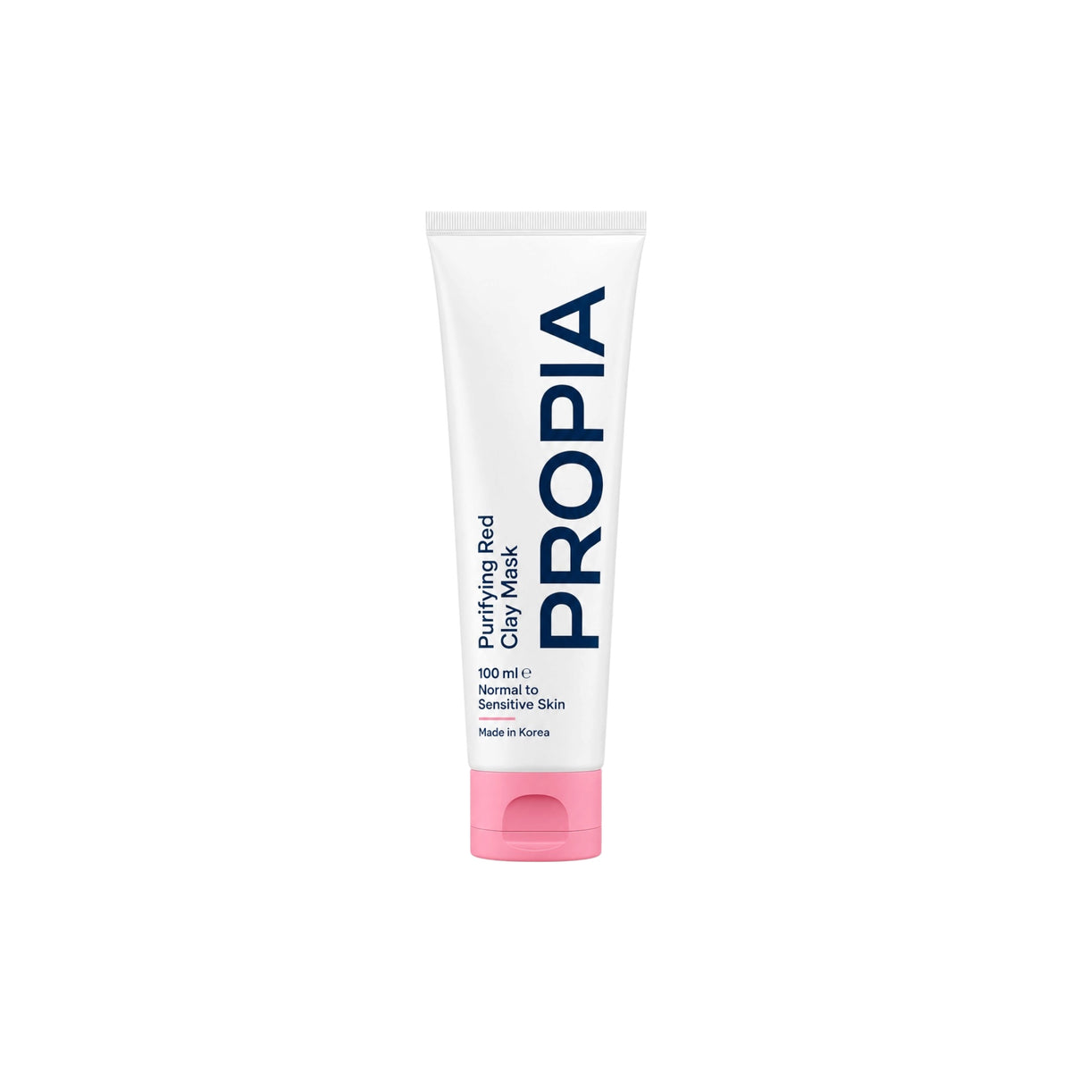 PROPIA Purifying Red Clay Mask – Rode Kleimasker – Tegen Mee-eters & Grove Poriën – 100 ml