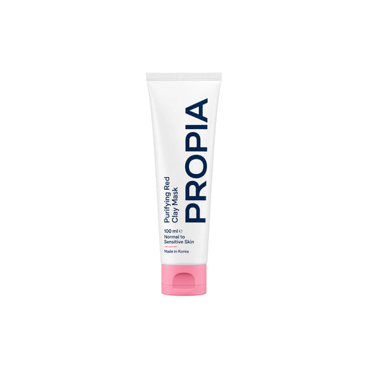 PROPIA Purifying Red Clay Mask – Rode Kleimasker – Tegen Mee-eters & Grove Poriën – 100 ml