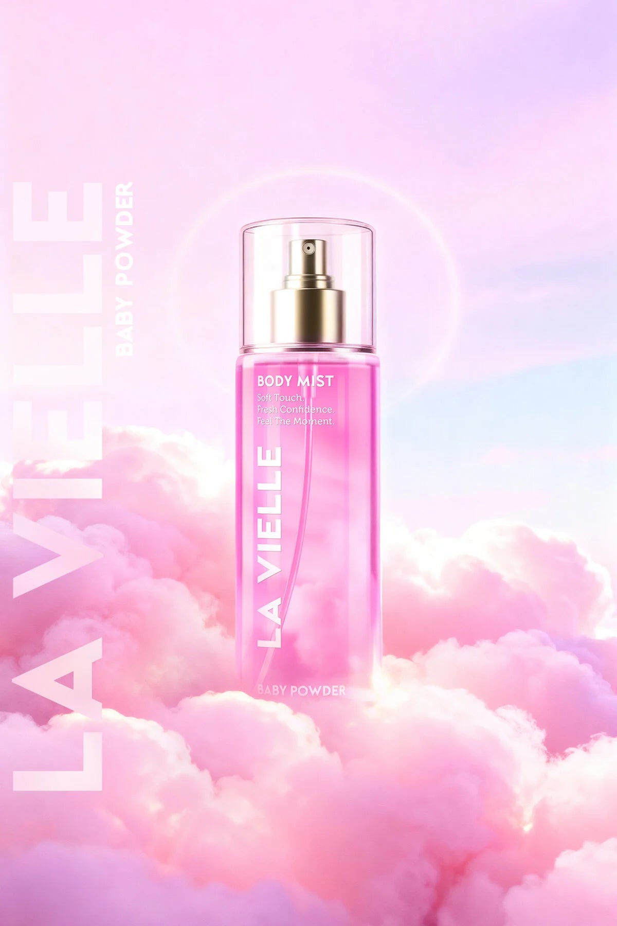 La Vieille - Baby Powder Body Mist 200 ml – Verfrissende Body Spray met Zachte Poedergeur