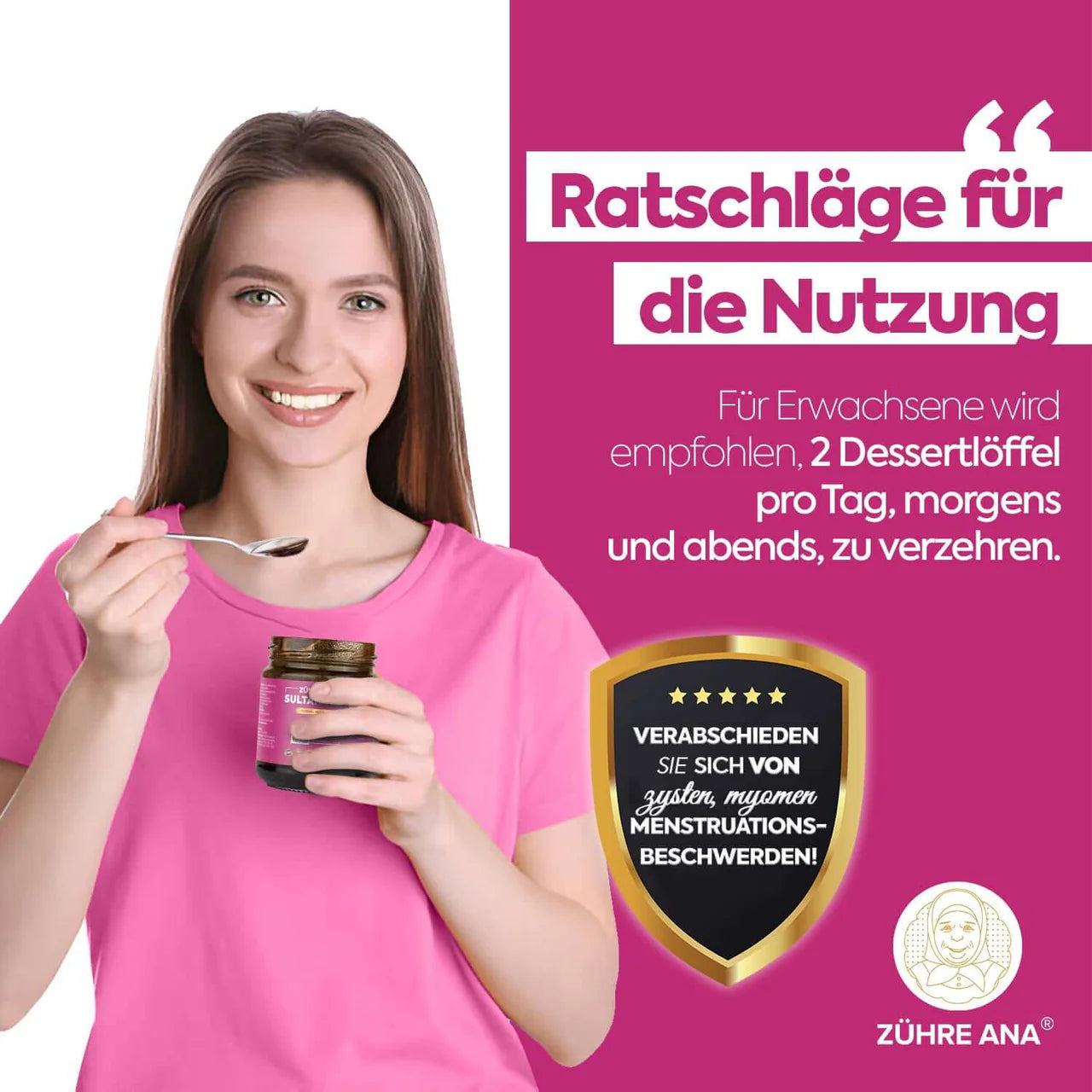 Zühre Ana Sultan Macunu 240 gr - Kruidenpasta met Dulavrat en Monnikspeper
