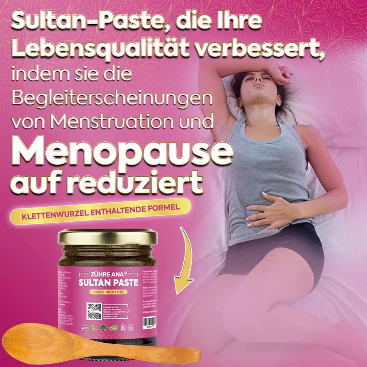 Zühre Ana Sultan Macunu 240 gr - Kruidenpasta met Dulavrat en Monnikspeper