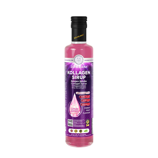 Zühre Ana® Collageen Siroop 250ml – 1000mg Collageenpeptiden | Bosvruchten