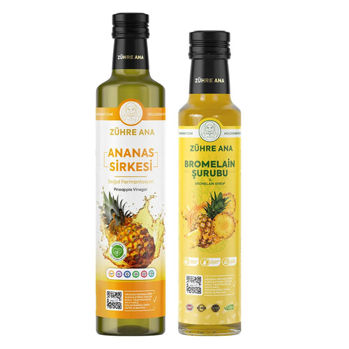 Zühre Ana Ananas Azijn & Bromelaïne Siroop Voordeelpakket