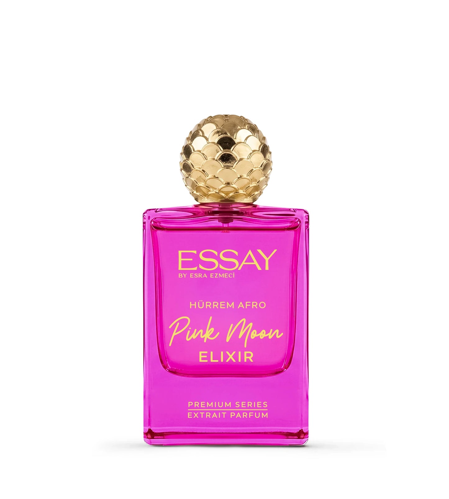 Essay by Esra Ezmeci Hürrem Afro Pink Moon Elixir Extrait Parfum – Fruitig & Chypre Damesparfum – 50 ml
