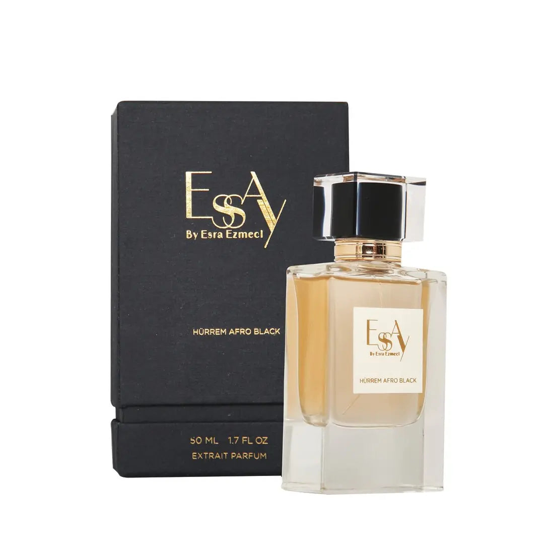 Essay by Esra Ezmeci Hürrem Afro Black Extrait Parfum – Kruidig & Houtachtig Unisex Parfum – 50 ml