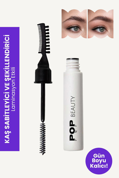 POP Beauty Wenkbrauw Fixeer- & Stylinggel