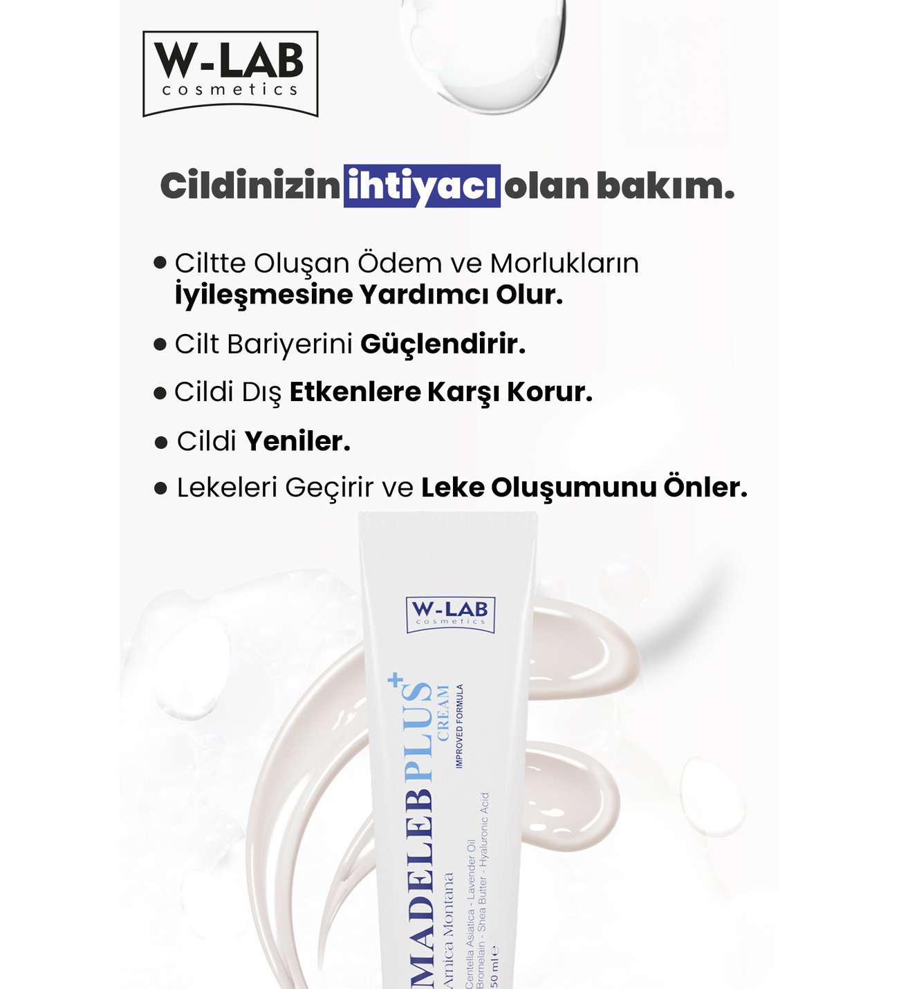 W-LAB Madeleb Plus Crème 50 ml