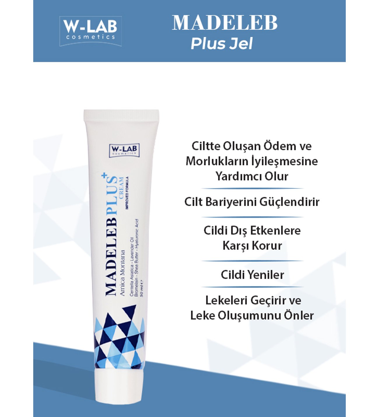 W-LAB Madeleb Plus Crème 50 ml