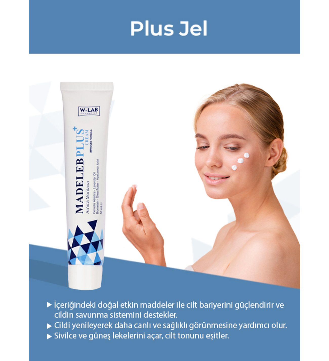 W-LAB Madeleb Plus Crème 50 ml
